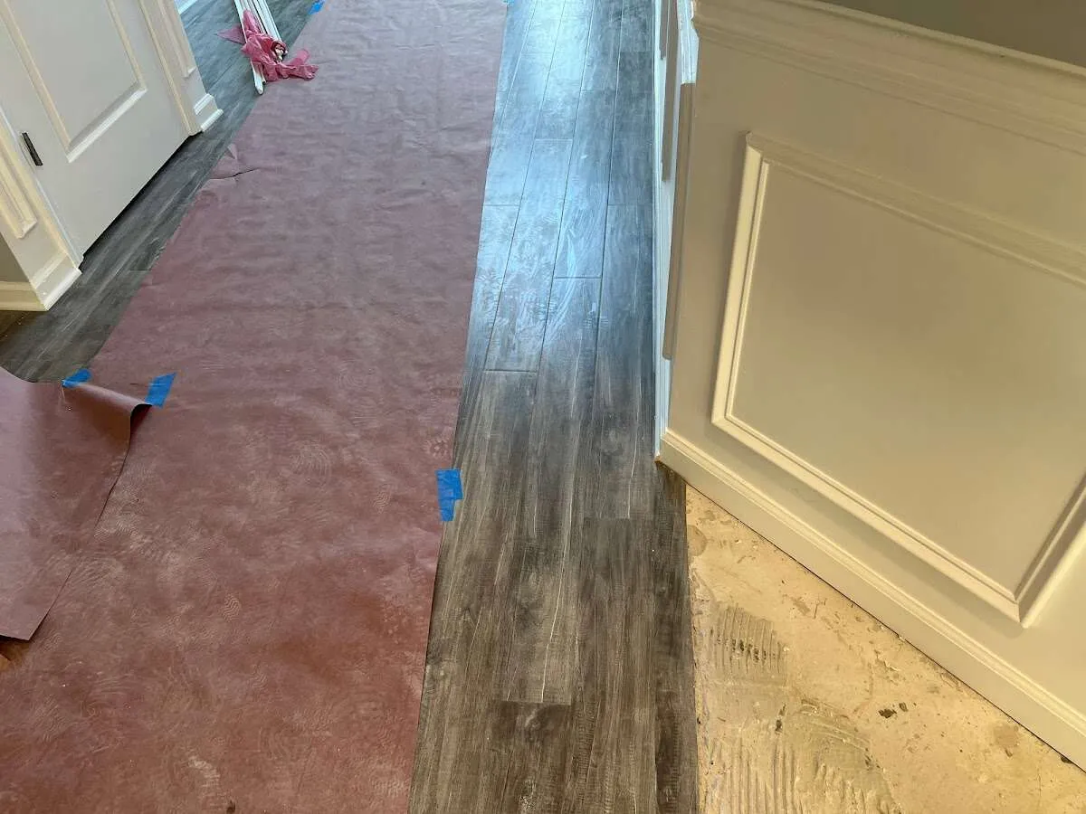 Completed marble shower restoration in Buckley